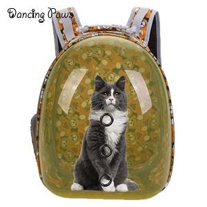 New transparent cat bag outdoor portable pet space bag breathable dog bag pet backpack New transparent cat bag outdoor portable pet space bag breathable dog bag pet backpack